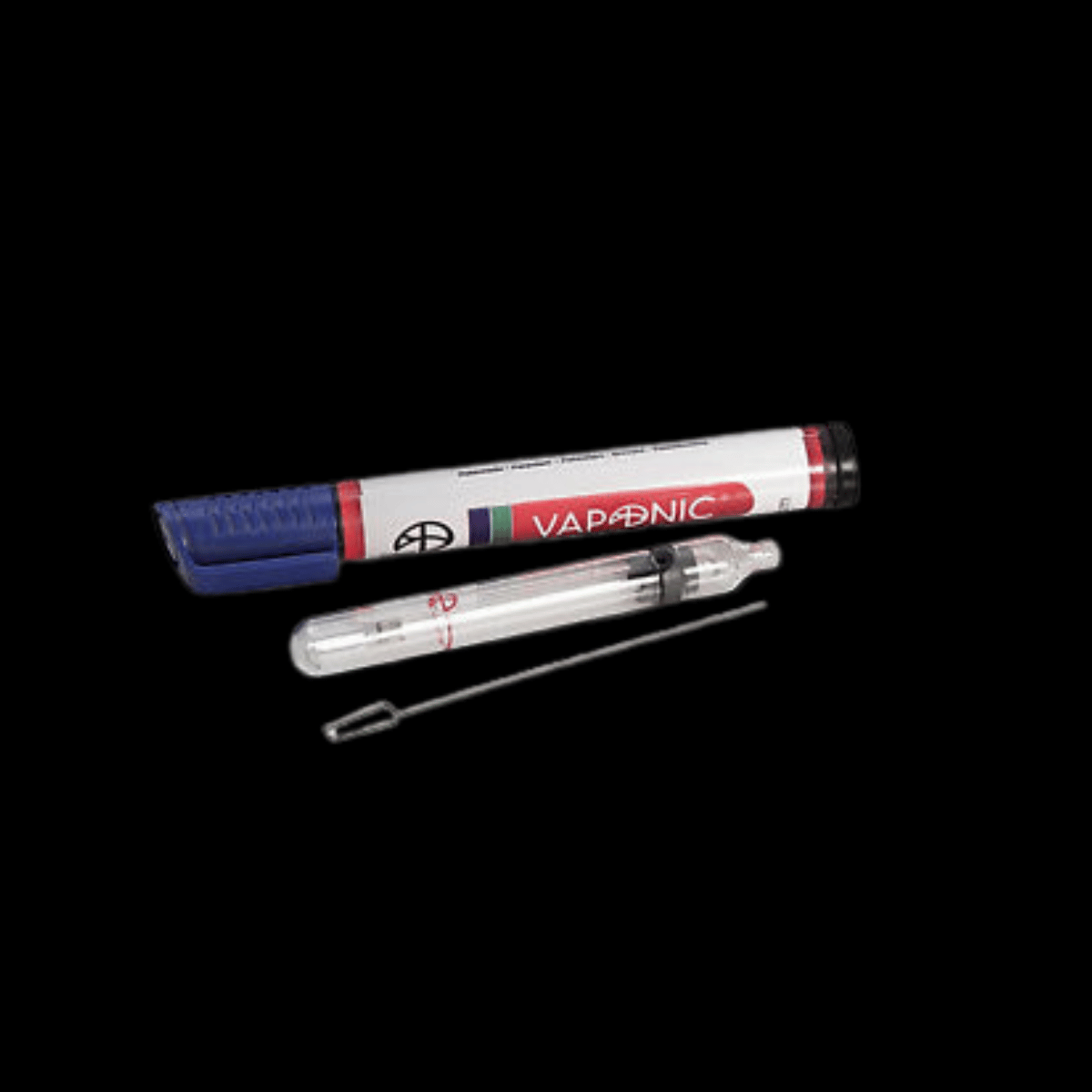 Vaponic Glass Vaporiser – Battery-Free Dual Airflow Dry Herb Vape