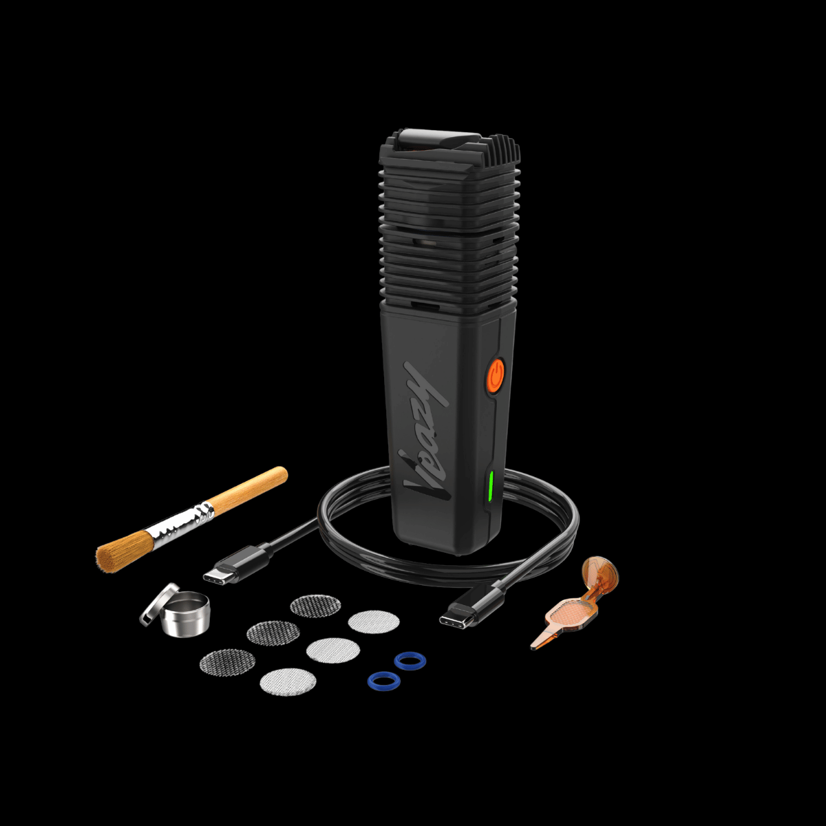 Storz & Bickel VEAZY – Compact Portable Dry Herb Vaporiser Complete Set
